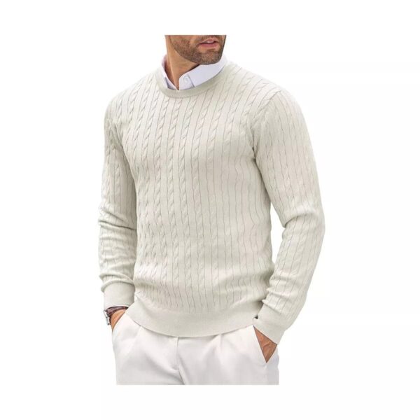 بوكليت ذو نقشة كلاسيكية من مزيج الصوف الفاخر