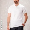 Classic Zip Knit Polo
