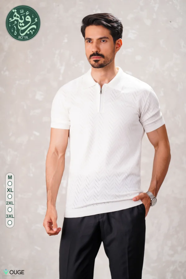 Classic Zip Knit Polo
