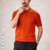Classic Zip Knit Polo