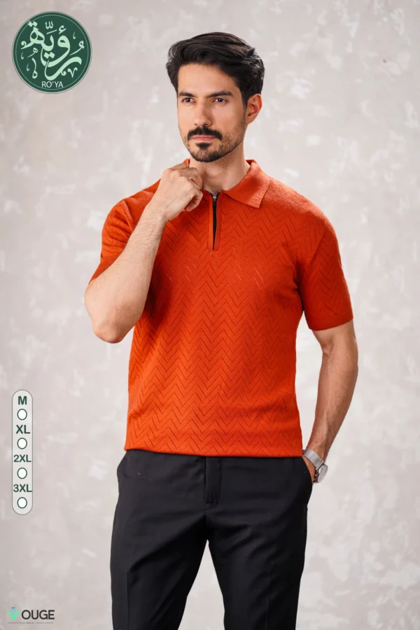 Classic Zip Knit Polo
