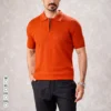 Classic Zip Knit Polo