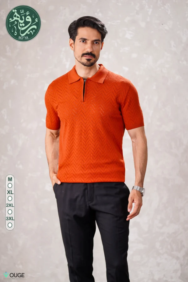Classic Zip Knit Polo