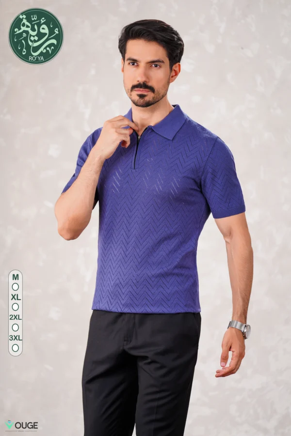 Classic Zip Knit Polo