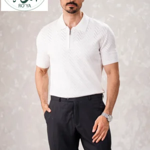 Classic Zip Knit Polo