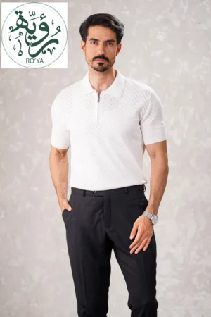 Classic Zip Knit Polo