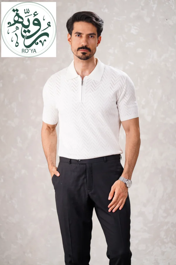 Classic Zip Knit Polo